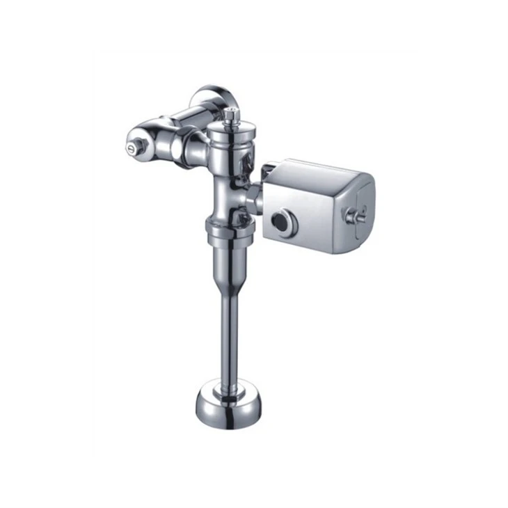 Sidemontert operatørsensoraktuator urinal flushometer