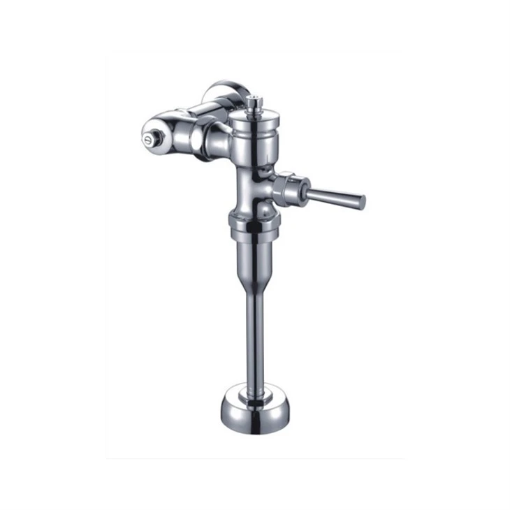 Urinal manuell spyleventil
