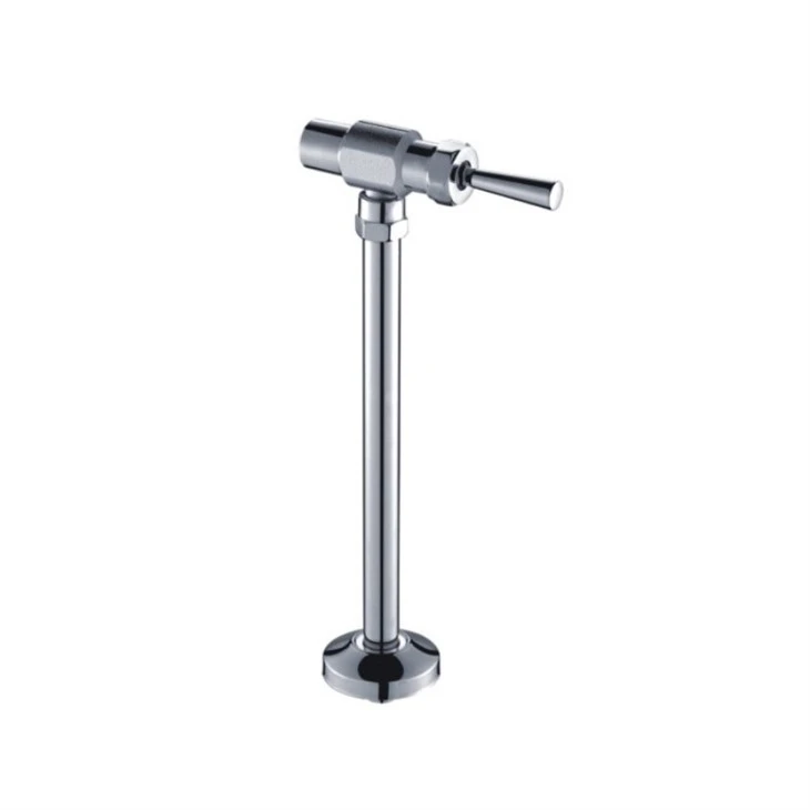 Vannsparende-manuell spyleventil for urinal